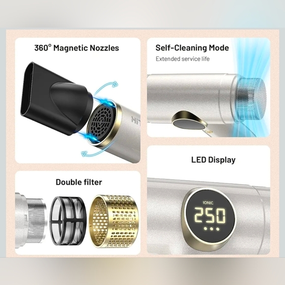 Gold Hair Dryer - Picture 5 of 7